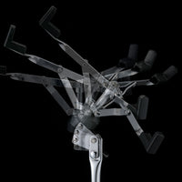 Close-up of the swivelling basket on the Tama Stage Master HS40WN Snare Drum Stand showing its adjustable snare positioning design.