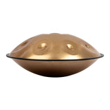 Mano Percussion Handpan 10-Note D Kurd Tuning 55cm Diameter - Gold