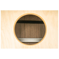 Meinl Bass Series Ebony Foot Switch Cajon JBC6EY inside cajon