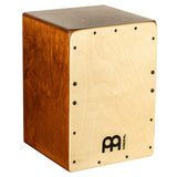 Meinl Jam Series Compact Snare Cajon Almond Birch with Baltic Birch Frontplate - JC50AB-B