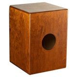 Meinl Jam Series Compact Snare Cajon Almond Birch with Baltic Birch Frontplate JC50AB-B back view