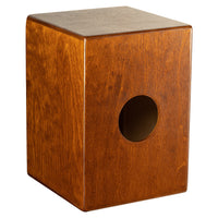 Meinl Jam Series Compact Snare Cajon Almond Birch with Baltic Birch Frontplate JC50AB-B back view