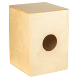 Meinl Jam Series Compact Snare Cajon Baltic Birch with Almond Birch Frontplate JC50AB back view
