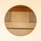 Meinl Jam Series Compact Snare Cajon Baltic Birch with Almond Birch Frontplate JC50AB inside cajon snare wires