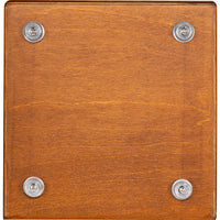 Meinl Jam Series Compact Snare Cajon Almond Birch with Baltic Birch Frontplate JC50AB-B bottom view