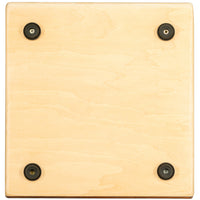 Meinl Jam Series Compact Snare Cajon Baltic Birch with Almond Birch Frontplate JC50AB bottom view