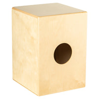 Meinl Jam Series Compact Snare Cajon Baltic Birch Body & Frontplate JC50B back view