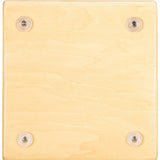 Meinl Jam Series Compact Snare Cajon Baltic Birch Body & Frontplate JC50B bottom view