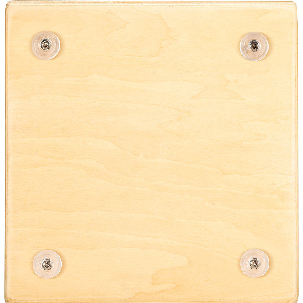 Meinl Jam Series Compact Snare Cajon Baltic Birch Body & Frontplate JC50B bottom view