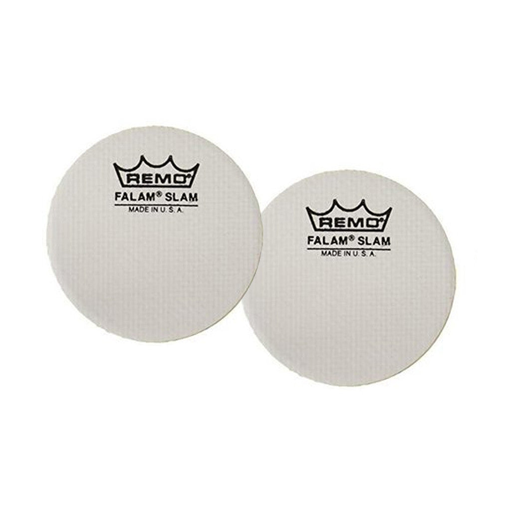KS-0002-PH Remo Falam Slam 2.5 inch Single Bass Drum Patch Pad white