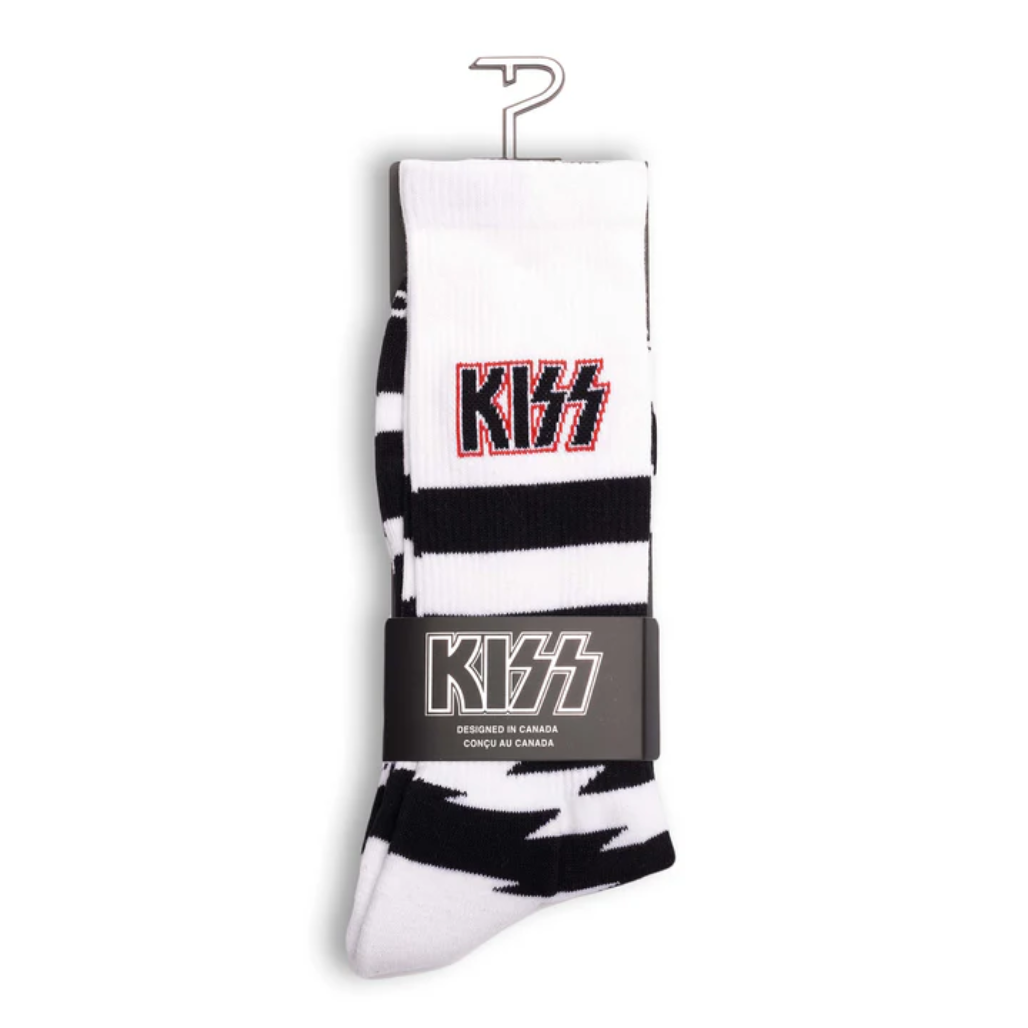 KISS Official Merchandise Crew Socks | Drum Republic