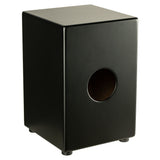 Meinl Headliner Series String Cajon Black Body with Natural Maple Frontplate MCAJ100BK-MA back view