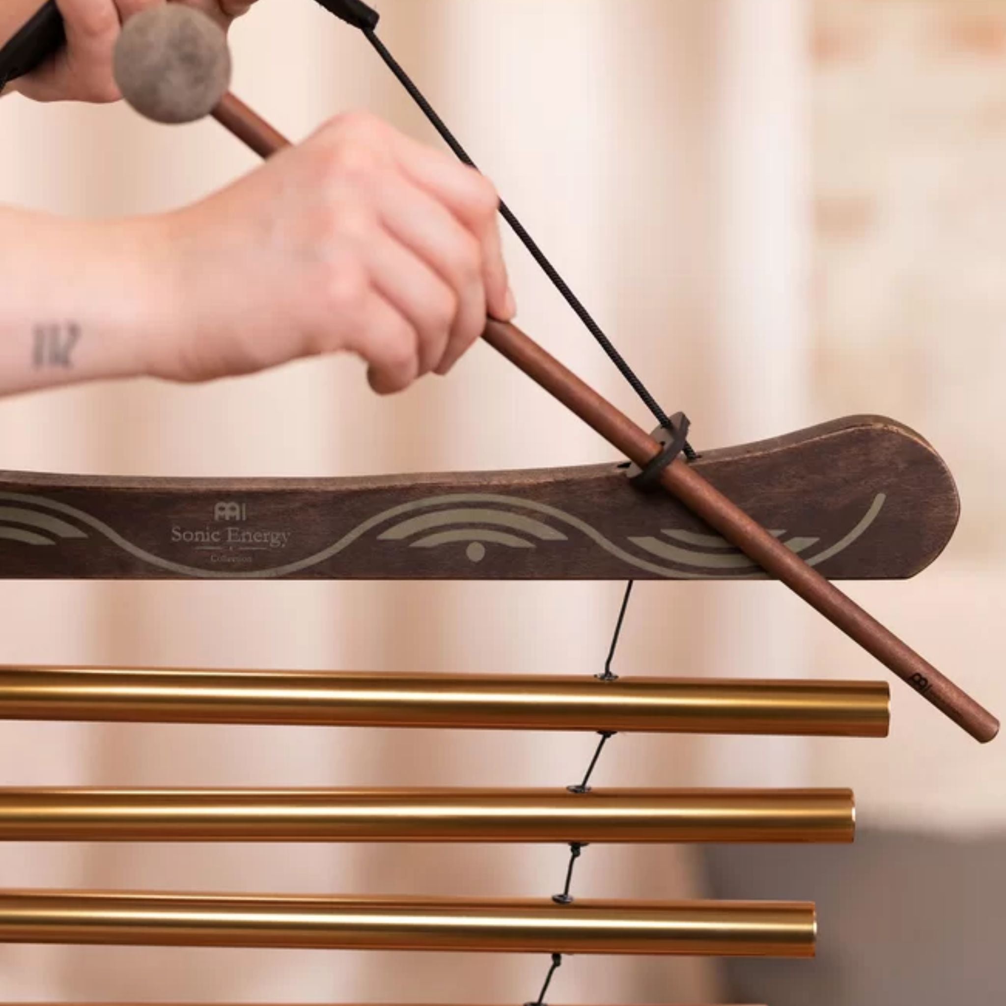 Meinl Sonic Energy Meditation Flow Chime 88cm – 440Hz D Major Bronze MFC10DMAB