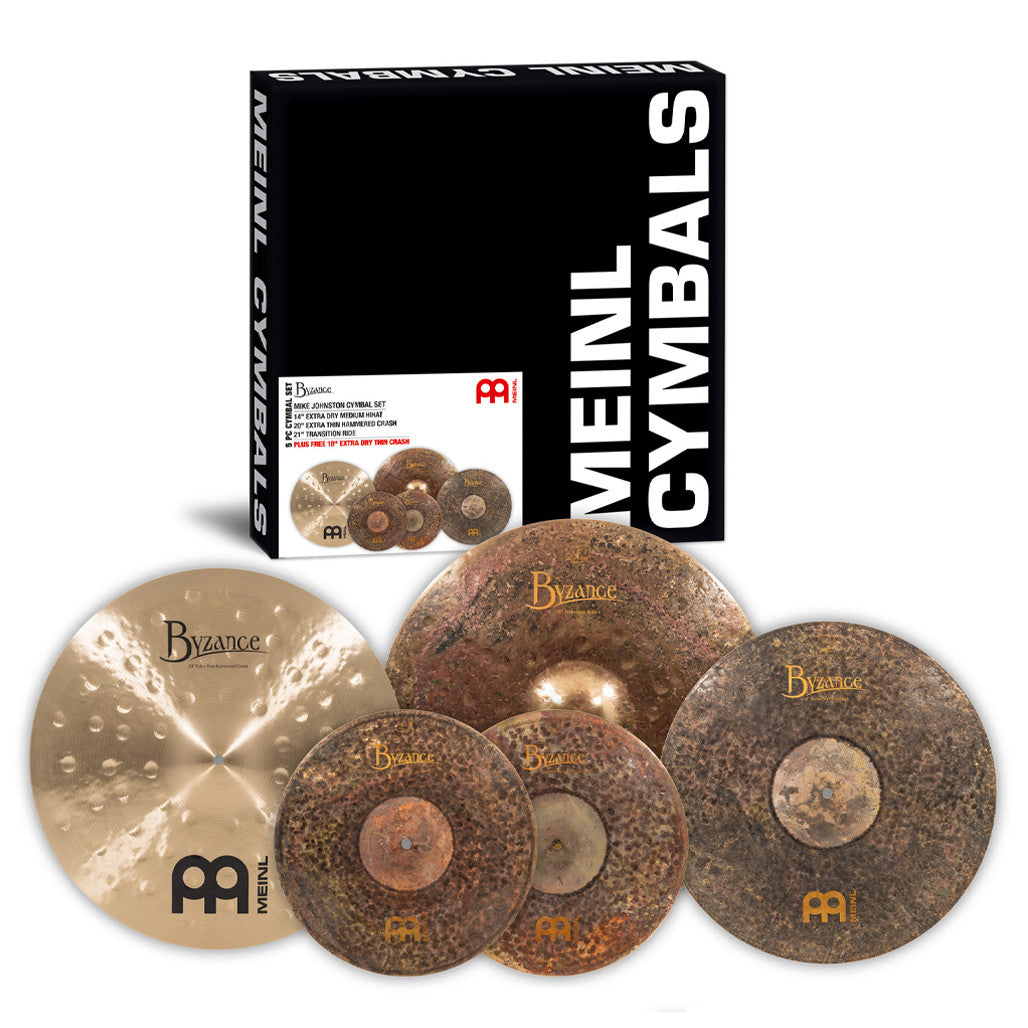 Meinl Mike Johnston Signature Series Cymbal Pack MJ40118