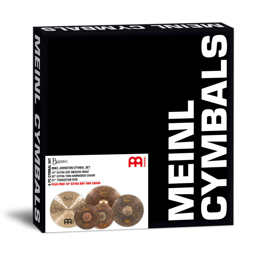 Meinl Mike Johnston Signature Series Cymbal Pack MJ40118