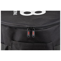 Meinl Percussion 10" Standard Djembe Bag MSTDJB10 close up zipper