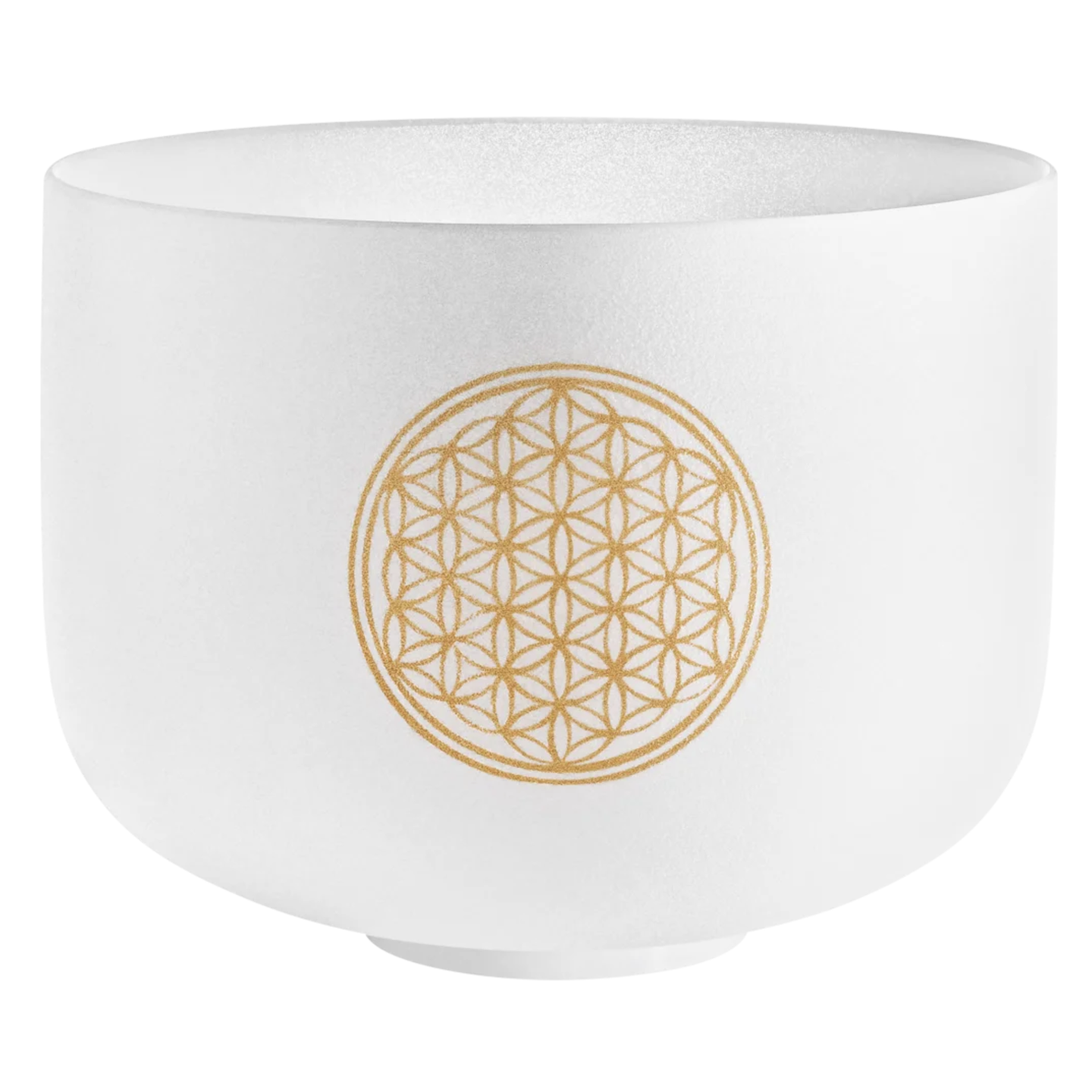 Meinl Sonic Energy Crystal Singing Bowl 10" All Chakras - Flower of Life 128 Hz