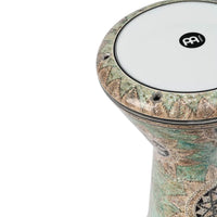 Meinl Darbuka Doumbek Drum 9" Artisan Edition - White Pearl Mosaic Queen AEED4