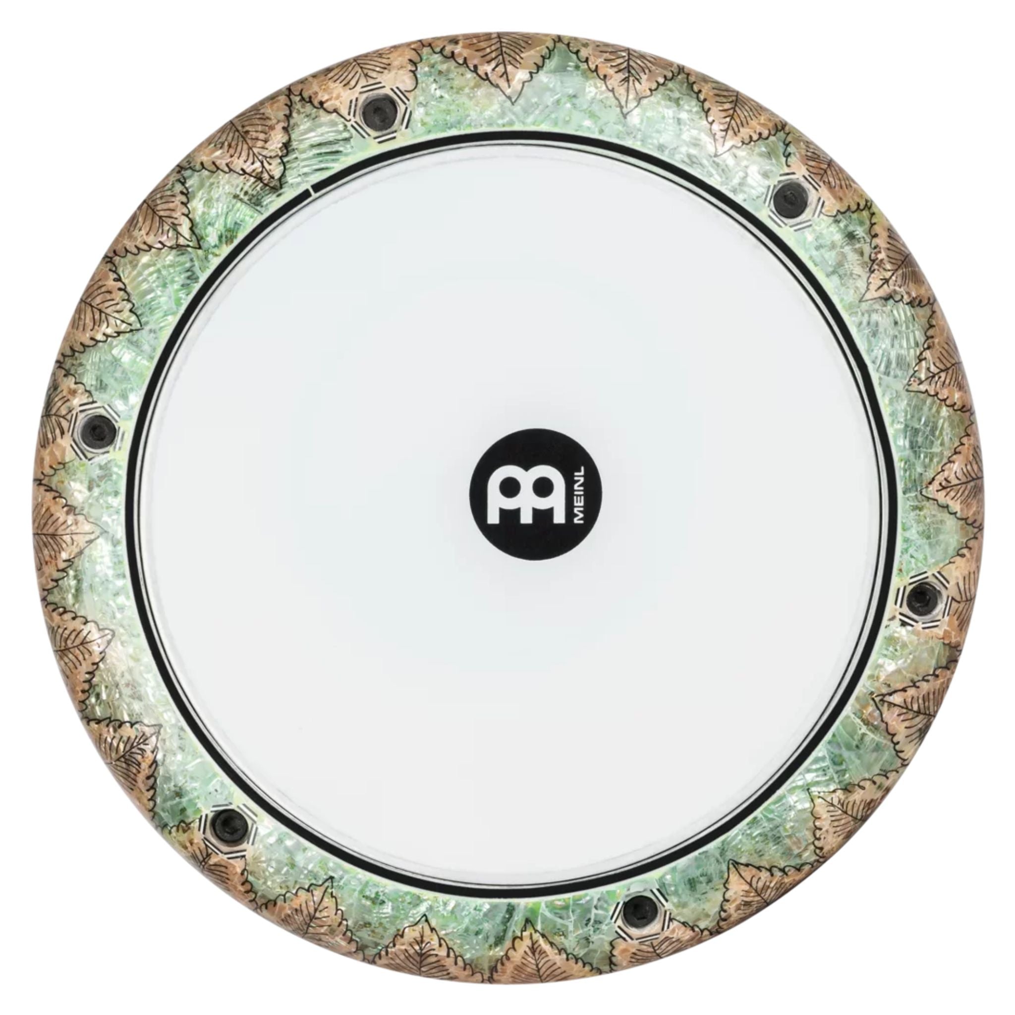 Meinl Darbuka Doumbek Drum 9" Artisan Edition - White Pearl Mosaic Queen AEED4