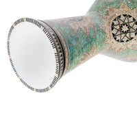 Meinl Darbuka Doumbek Drum 9" Artisan Edition - White Pearl Mosaic Queen AEED4