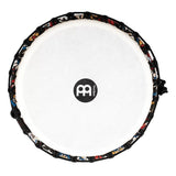 Meinl Djembe Drum 10" Diameter Travel Series - Day Of The Dead Edition PADJ7-M-F