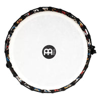 Meinl Djembe Drum 10" Diameter Travel Series - Day Of The Dead Edition PADJ7-M-F