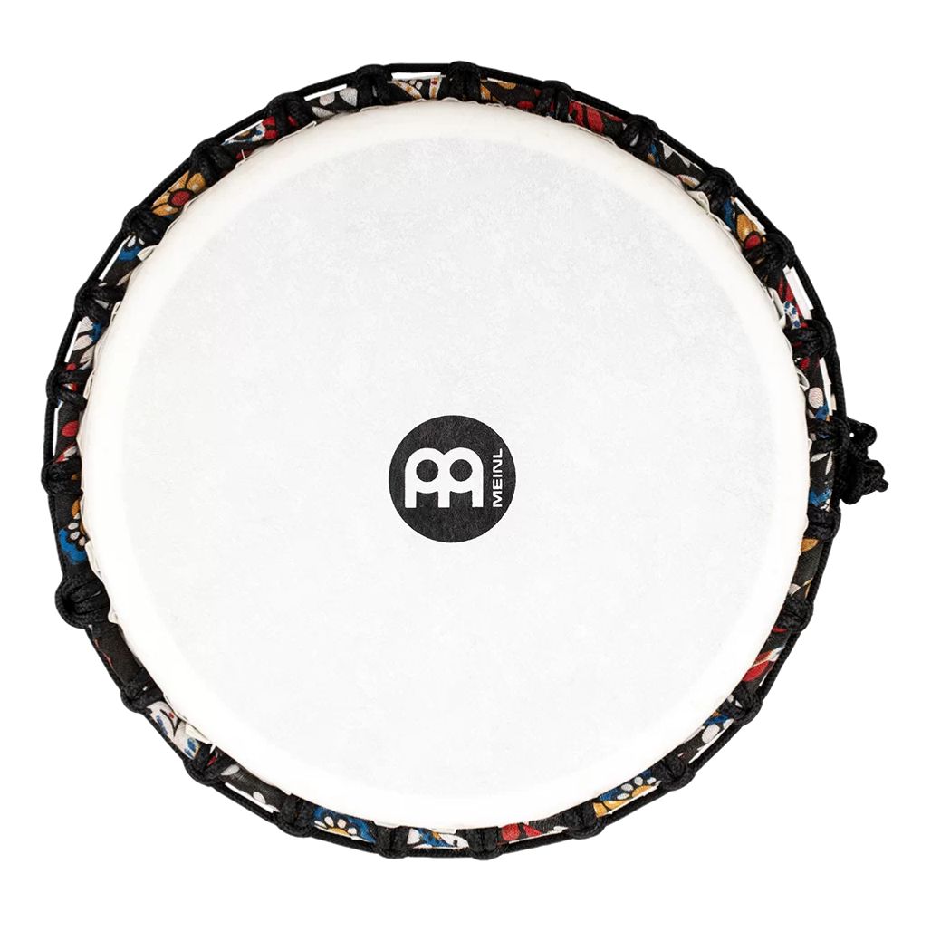 Meinl Djembe Drum 10" Diameter Travel Series - Day Of The Dead Edition PADJ7-M-F