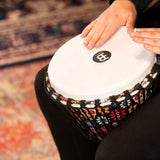 Meinl Djembe Drum 10" Diameter Travel Series - Day Of The Dead Edition PADJ7-M-F