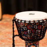 Meinl Djembe Drum 10" Diameter Travel Series - Day Of The Dead Edition PADJ7-M-F