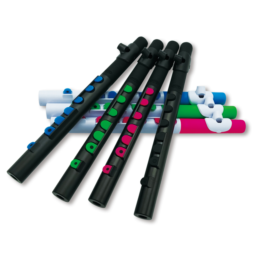 Nuvo TooT  Flute Black  Pink Drum Republic