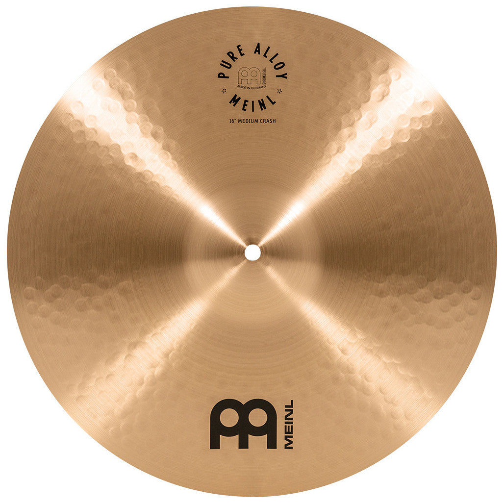 Meinl Pure Alloy Cymbal Set 14 Hi-Hats  16 Crash  20 Ride PA141620