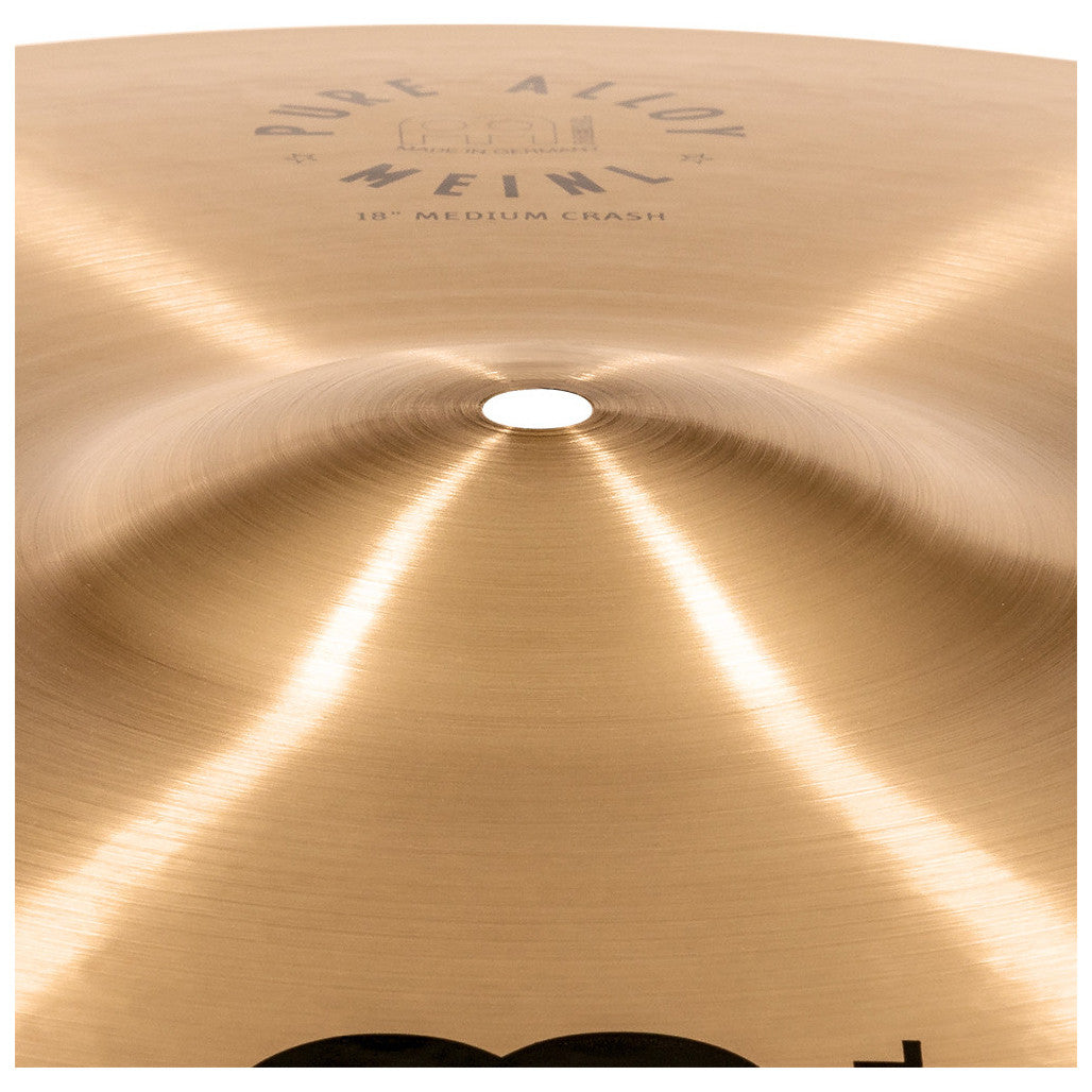 Meinl Pure Alloy 18 inch Medium Crash Cymbal - PA18MC