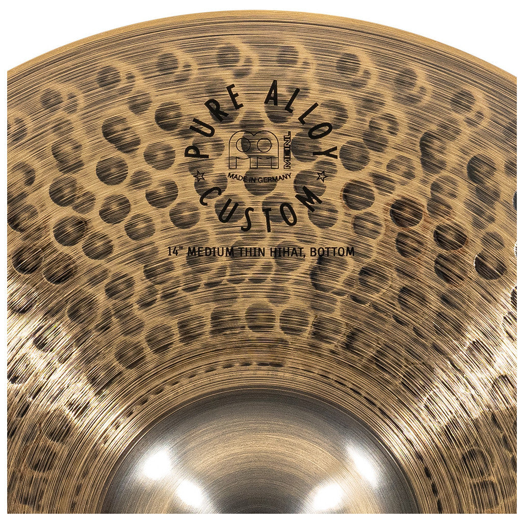 Meinl Pure Alloy Custom 14" Medium Thin HiHats