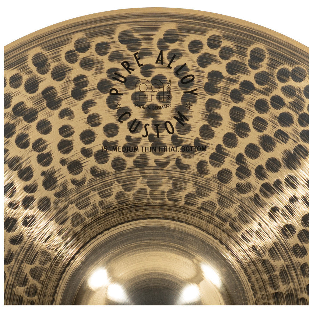 Meinl Pure Alloy Custom 15" Medium Thin Hats  PAC15MTH