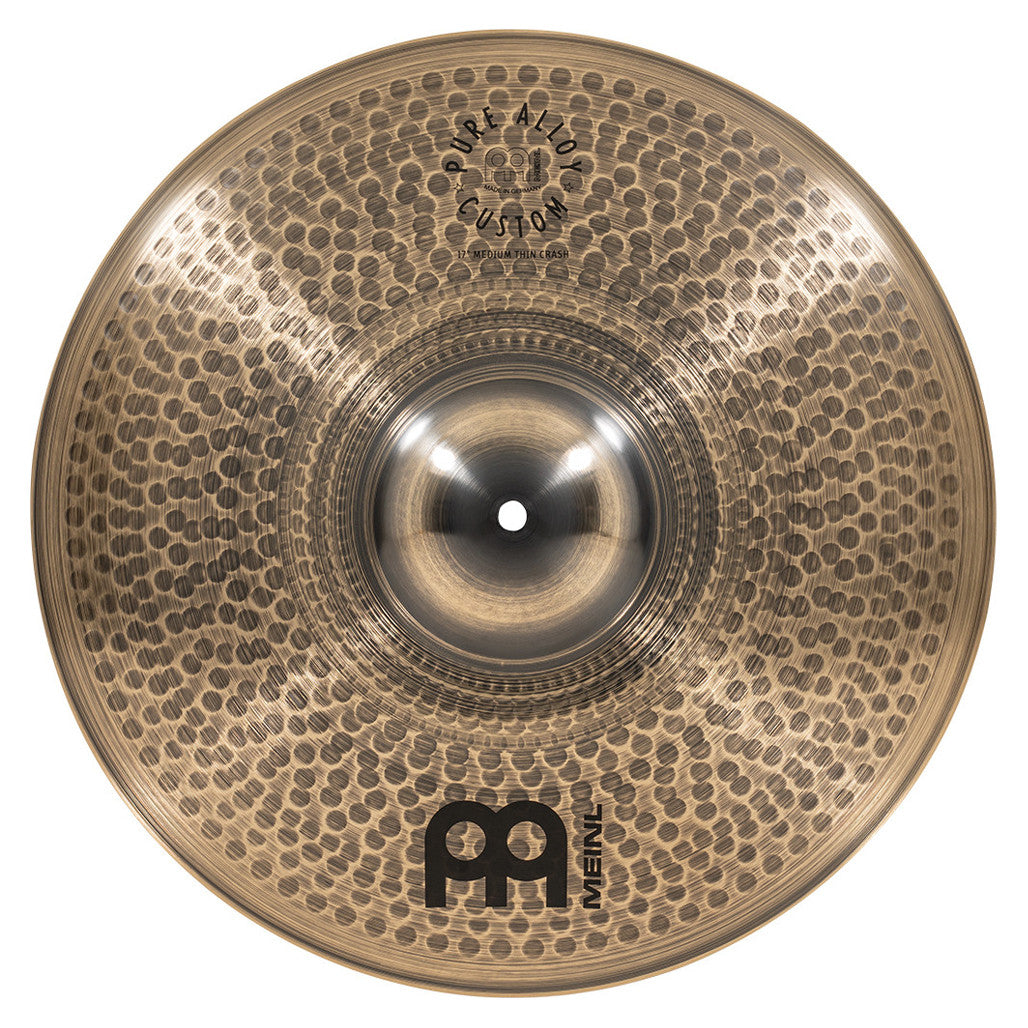 Meinl Pure Alloy Custom 17" Medium Thin Crash Cymbal - PAC17MTC