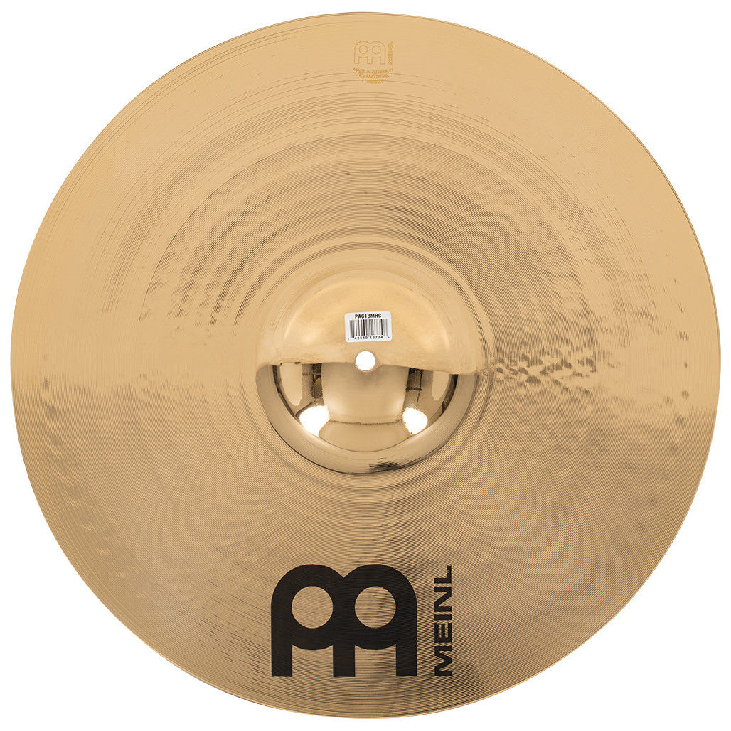 Meinl Pure Alloy Custom 18" Medium Heavy Crash Cymbal Bottom Side