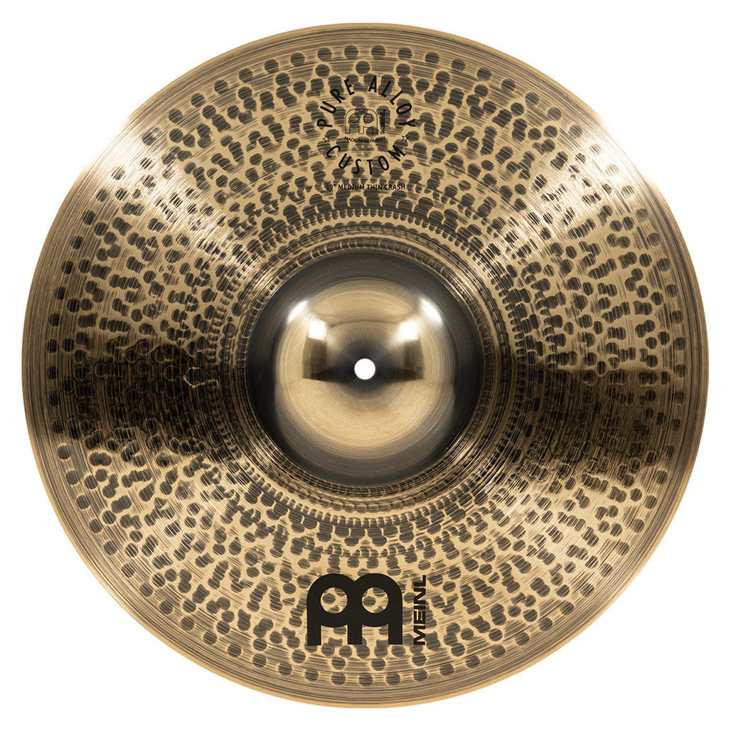 Meinl Pure Alloy Custom 19" Medium Thin Crash Cymbal PAC19MTC