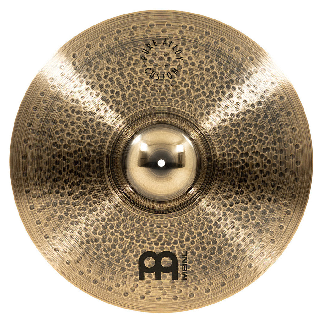 Meinl Pure Alloy Custom 22" Medium Thin Ride Cymbal PAC22MTR