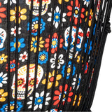 Meinl Djembe Drum 12" Diameter Travel Series - Day Of The Dead Edition PADJ7-L-F