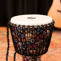 Meinl Djembe Drum 12" Diameter Travel Series - Day Of The Dead Edition PADJ7-L-F
