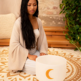 Meinl Sonic Energy Crystal Singing Bowl 12" Planetary Tuned - Synodic Moon 210.42 Hz