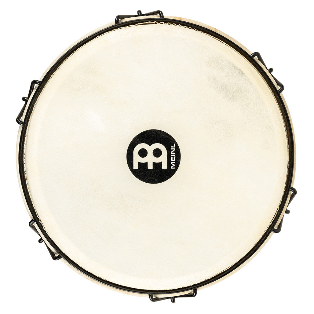 Meinl Travel Series 12" Djembe Drum - Pharaoh's Script Design PMDJ1-L-G drum heads