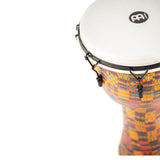 Meinl PMDJ2-L-F Travel Series 12" Djembe Drum - Kenyan Quilt Design