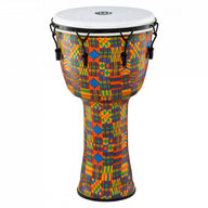 Meinl Travel Series 14" Djembe Drum - Kenyan Quilt Design