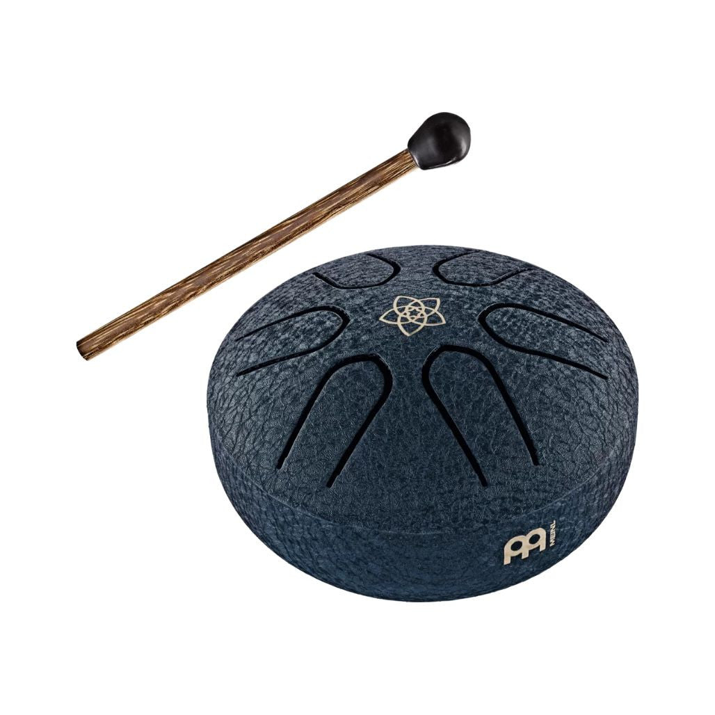 Meinl Sonic Energy 3 inch Pocket Size Steel Tongue Drum Navy Venus Flower