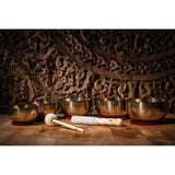 Sonic Energy 5 Piece Tibetan Singing Bowls