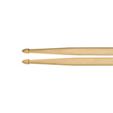 Meinl Standard Long 7A American Hickory Drumsticks SB121 drum stick shoulder close up