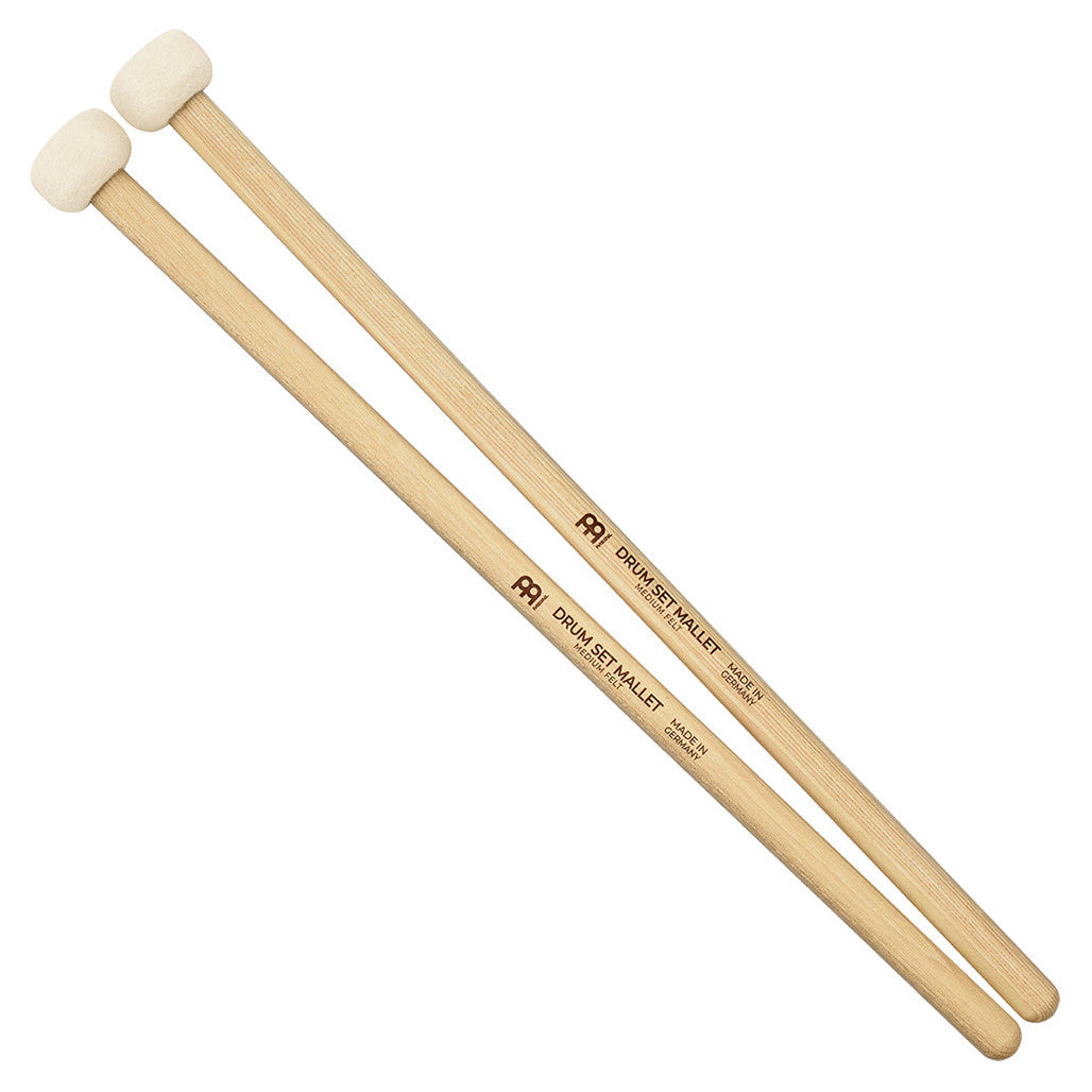 Meinl 5A Drum Mallets SB401 with American hickory handles and medium felt heads for cymbal swells and tom playing.