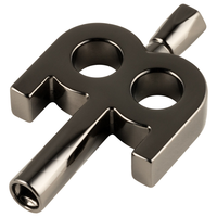 Meinl Kinetic Drum Tuning Key Black Nickel SB501 Buy drum tuning keys online at Drum Republic Australia