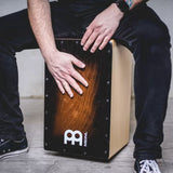 Meinl Cajon Drum - Snarecraft Series Brown Burst SC100BRB